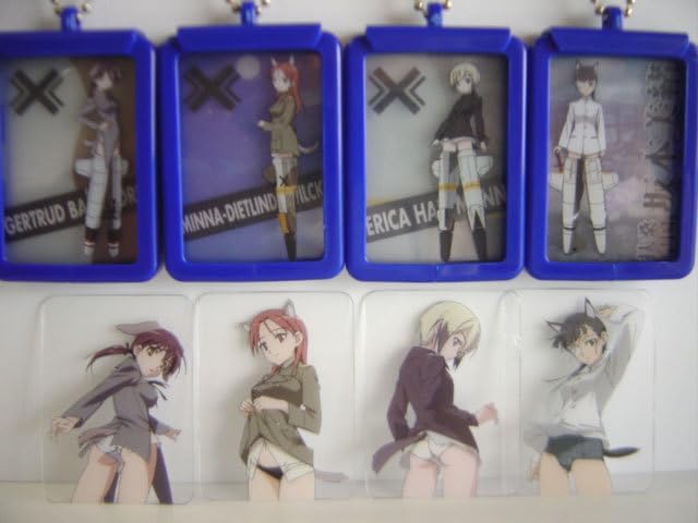 ♯Hwl22HT ストライクウイッチーズ2 ビジュアルホルダー 全6種 ♯Hwl22HTストライクウイッチーズ2ビジュアルホルダー全6種宮藤